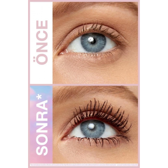 Lash Sensational Sky High Burgundy Haze Maskara - Mürdüm