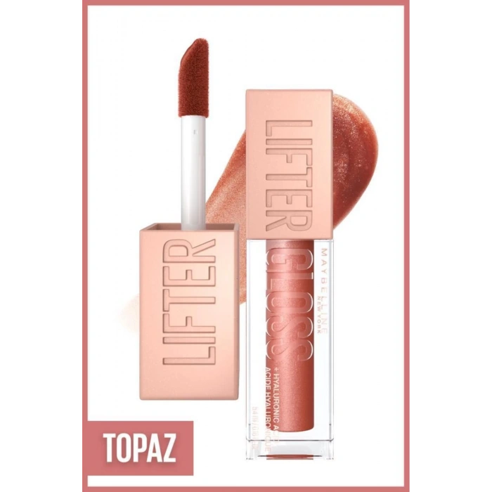 Maybelline New York Lifter Gloss Nemlendirici Dudak Parlatıcısı 003 Moon & 009 Topaz