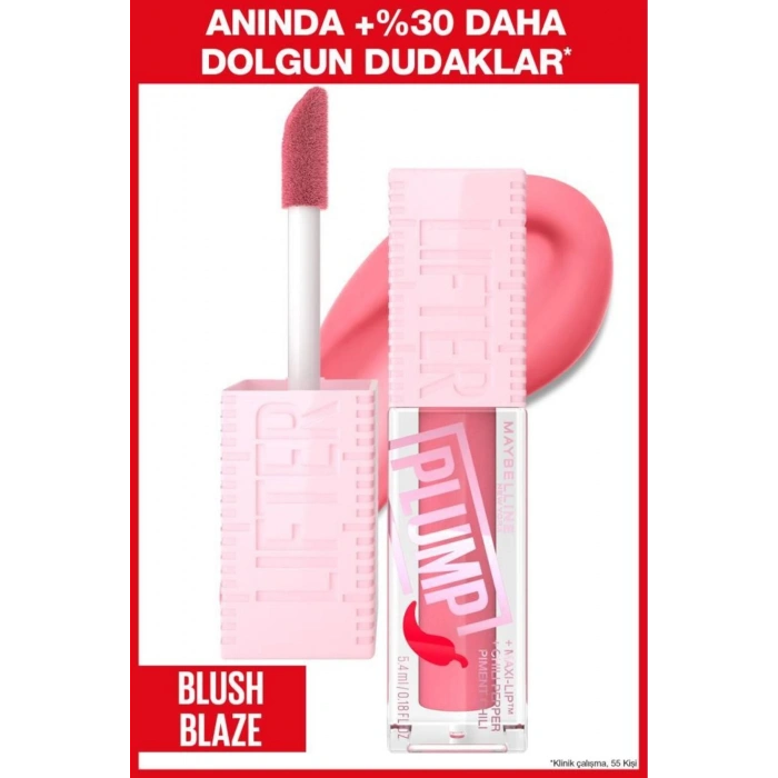 Maybelline New York Lifter Plump Dudak Parlatıcısı 001 Blush Blaze