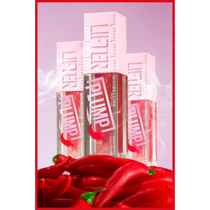 Maybelline New York Lifter Plump Dudak Parlatıcısı 004 Red Flag