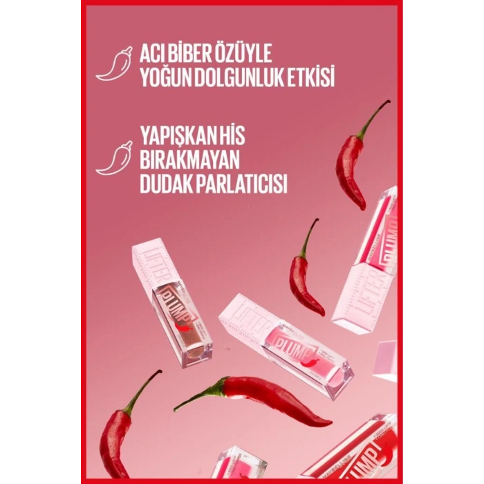 Maybelline New York Lifter Plump Dudak Parlatıcısı 007 Coca Zing