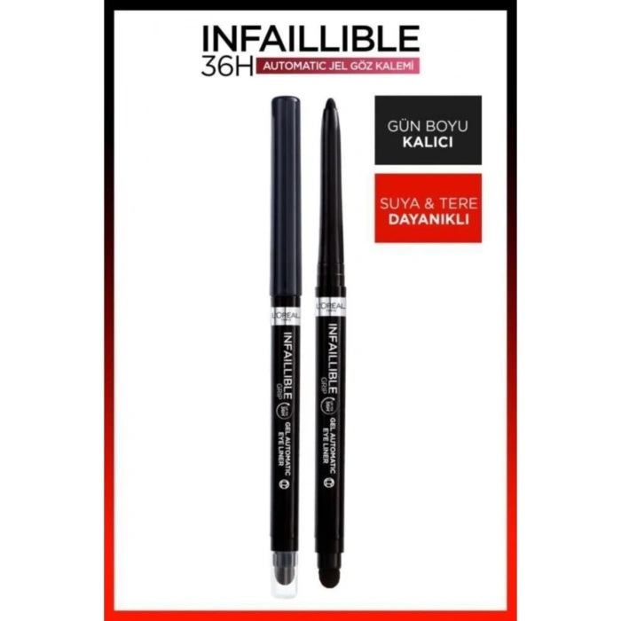 Loreal Paris Panorama Hacim Veren Maskara Siyah Infaillible Jel Eyeliner Göz Makyajı Seti