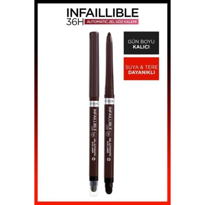 Loreal Paris Panorama Hacim Veren Maskara Siyah Infaillible Jel Eyeliner Göz Makyajı Seti