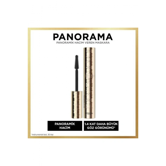 Loreal Paris Panorama Hacim Veren Maskara Siyah Infaillible Jel Eyeliner Göz Makyajı Seti