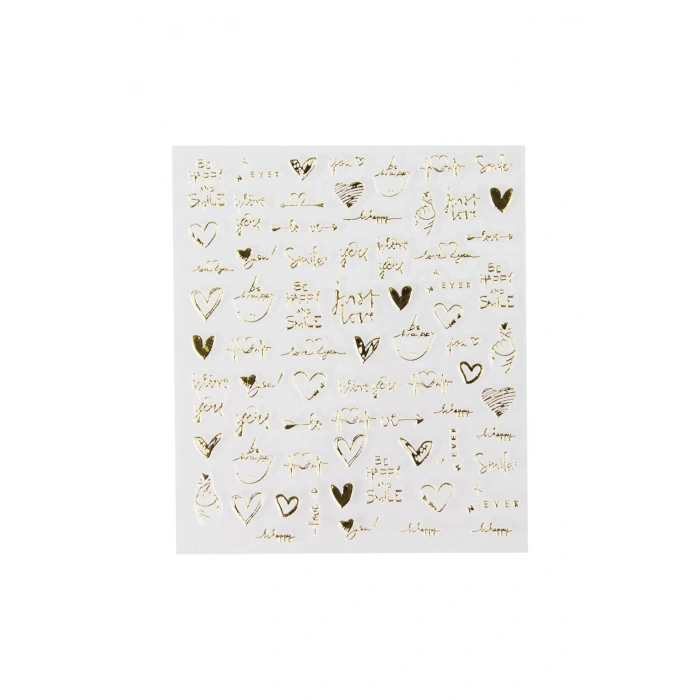 nascita Love Tırnak Stickerı - 07