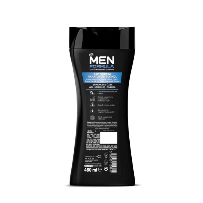 İpek Men Formula Kepeğe Karşı Etkili Şampuan - Normal Saçlar