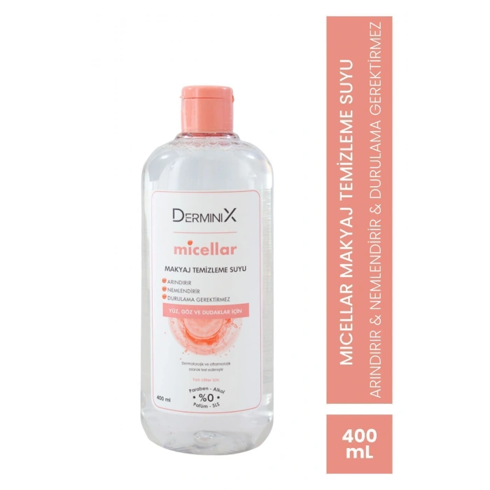 Derminix Micellar Makyaj Temizleme Suyu
