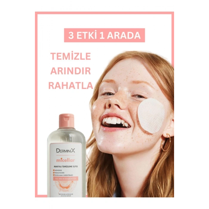 Derminix Micellar Makyaj Temizleme Suyu