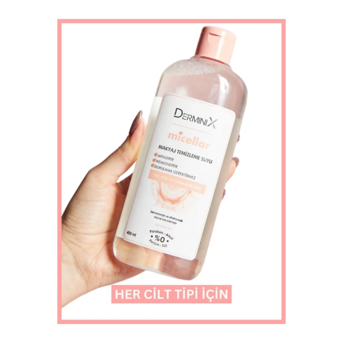 Derminix Micellar Makyaj Temizleme Suyu