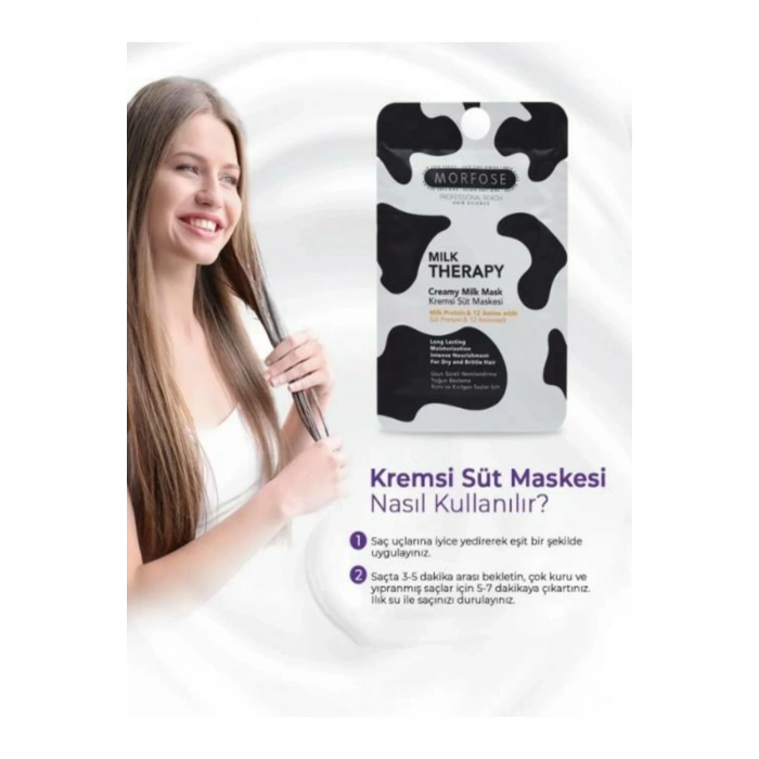 Morfose Milk Therapyh Kremsi Süt Maskesi 25 ml