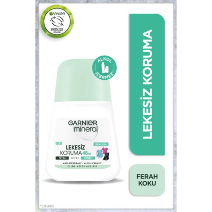 Garnier Mineral Lekesiz Koruma Ferah Koku Roll-On Deodorant