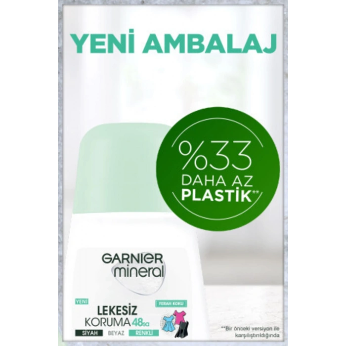Garnier Mineral Lekesiz Koruma Ferah Koku Roll-On Deodorant
