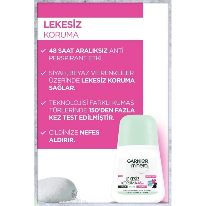 Mineral Lekesiz Koruma Roll-on Deodorant