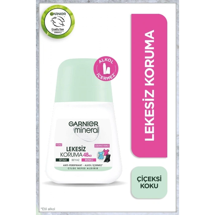 Garnier Mineral Lekesiz Koruma Roll-On Deodorant 3lü Set