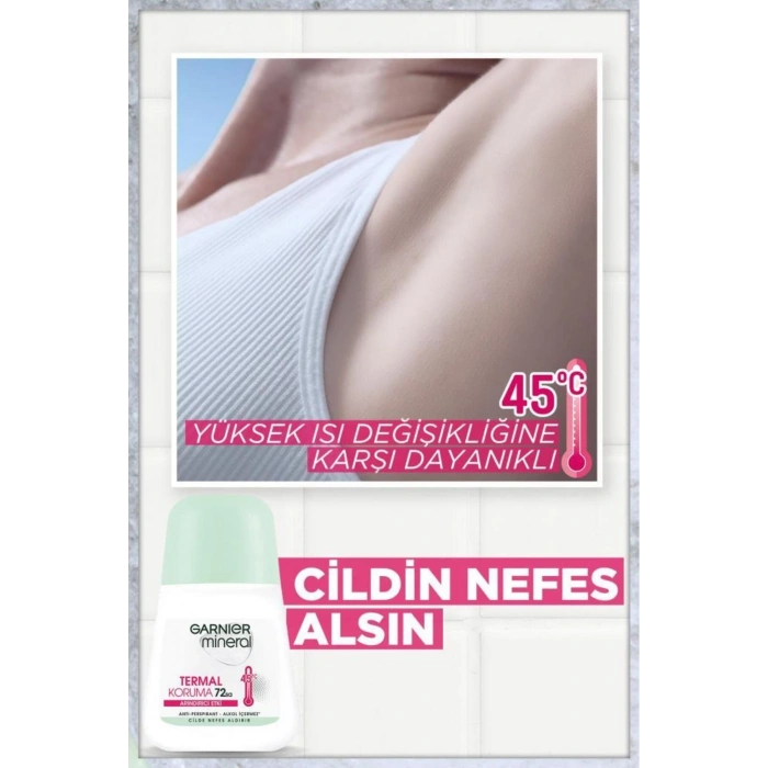 Garnier Mineral Termal Koruma Roll-on Deodorant 3lü Set