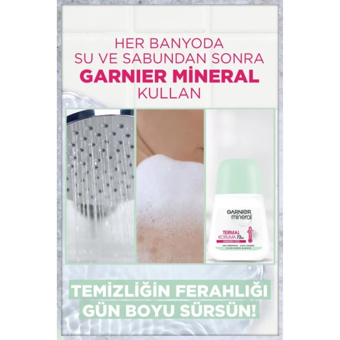 Garnier Mineral Termal Koruma Roll-on Deodorant 3lü Set