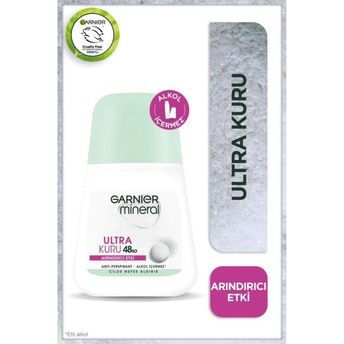 Garnier Mineral Ultra Kuru Roll-on Deodorant 3lü Set