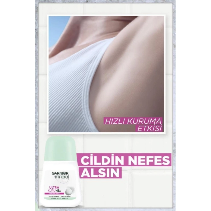 Garnier Mineral Ultra Kuru Roll-on Deodorant 3lü Set