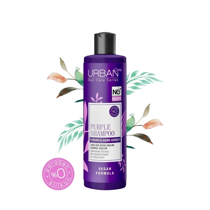 Urban Care Mor Turunculaşma Karşıtı Saç Bakım Şampuanı - Sülfatsız - Vegan - 250 ml