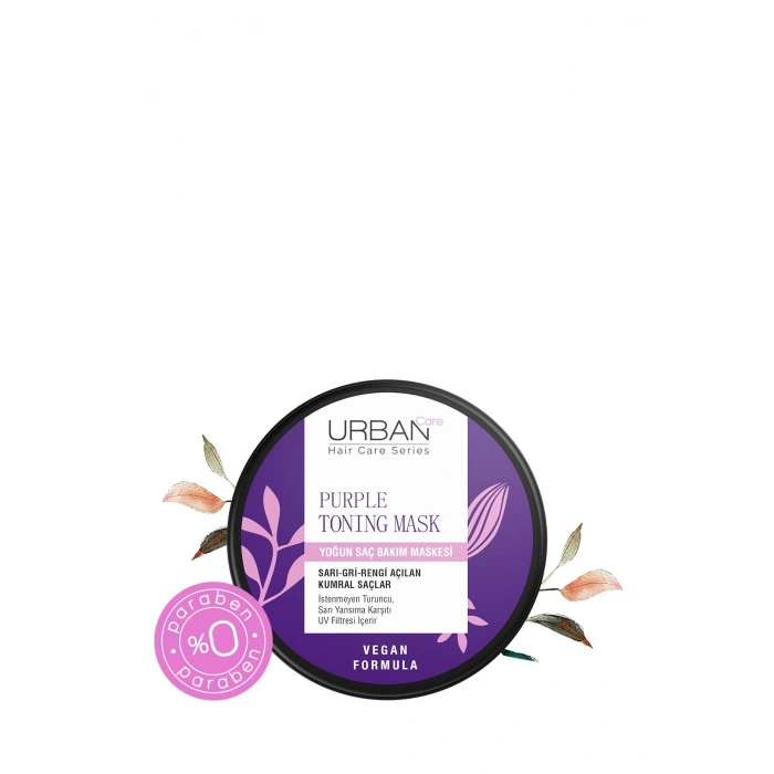 Urban Care Mor Turunculaşma Karşıtı Yoğun Saç Bakım Maskesi - Vegan - 230 ml