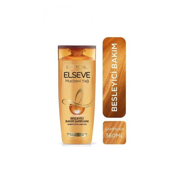 Elseve Mucizevi Yağ Besleyici Bakım Şampuanı 360 ml