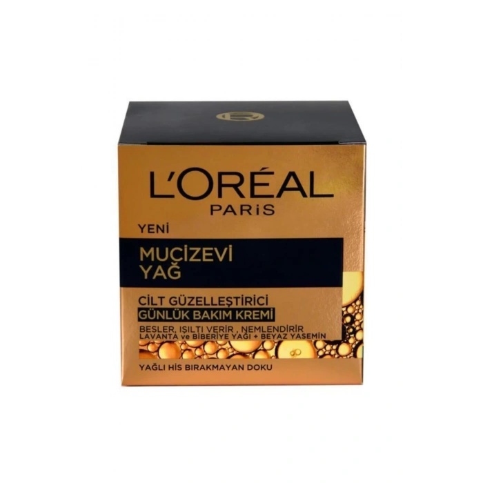 Loreal Paris Mucizevi Yağ Cilt Güzelleştici Günlük Bakım Kremi