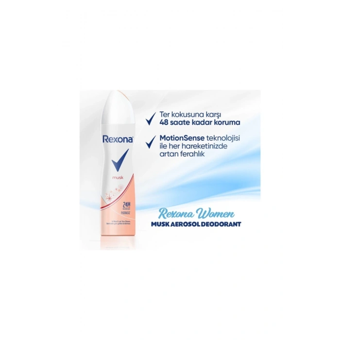 Rexona Musk Kadın Sprey Deodorant 150 ml