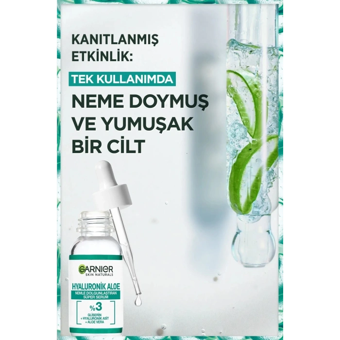Garnier Nemlendirici Canlandırıcı Peeling Etkili Serum Seti 3