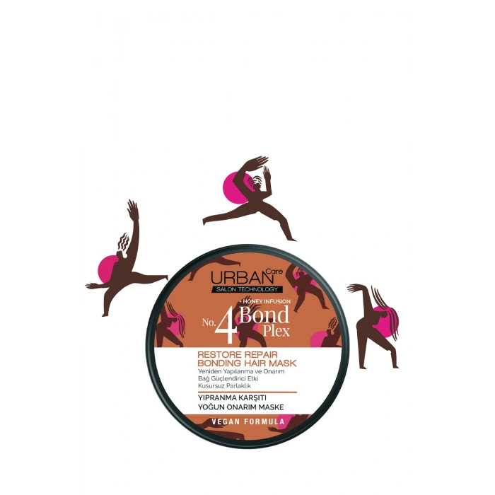 Urban Care No.4 Bond Plex Restore Repair Yıpranma Karşıtı Yoğun Onarım Maskesi - Vegan - 230 ml