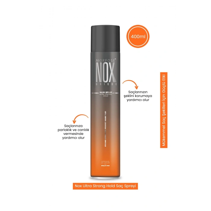 Morfose Nox Ultra Sert Saç Spreyi 400 ml