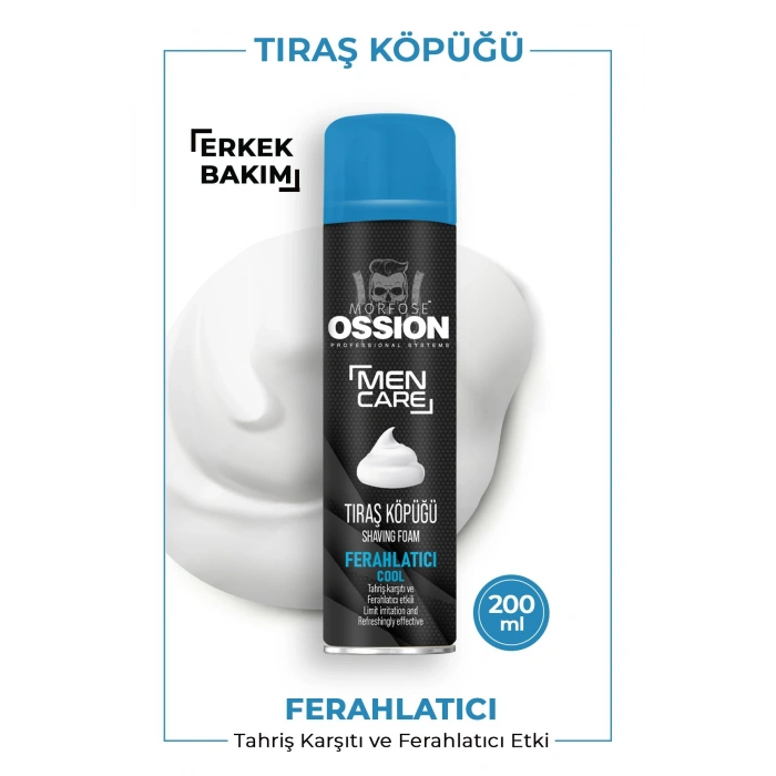 Morfose Ossion Ferahlatıcı Tıraş Köpüğü 200 ml
