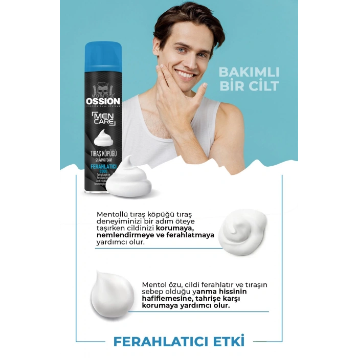 Morfose Ossion Ferahlatıcı Tıraş Köpüğü 200 ml