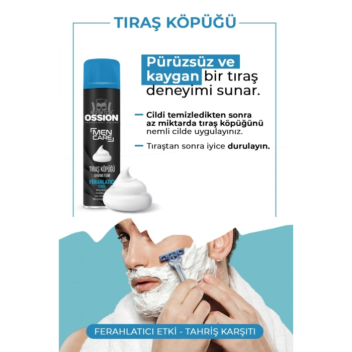 Morfose Ossion Ferahlatıcı Tıraş Köpüğü 200 ml