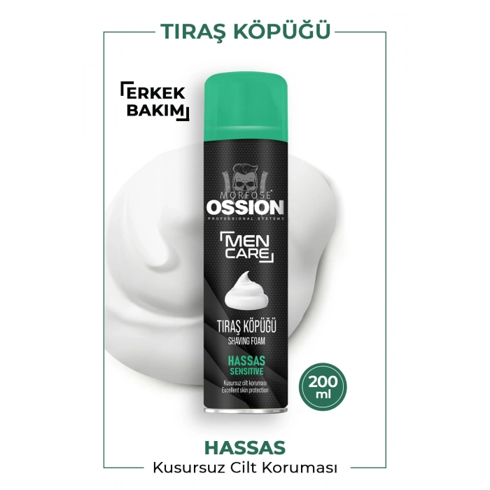 Morfose Ossion Hassas Ciltlere Özel Tıraş Köpüğü 200 ml