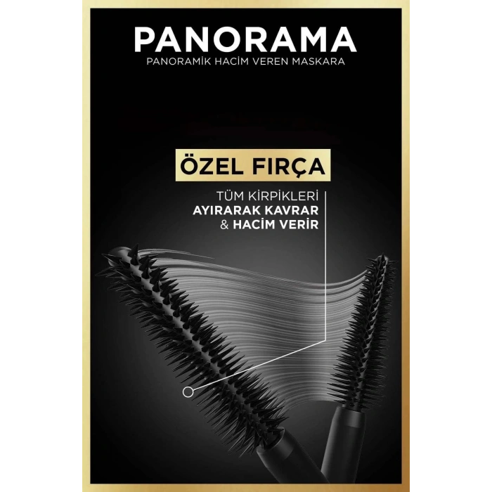 Loreal Paris Panorama Hacim Veren Maskara Siyah 2li Set