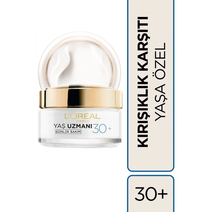 Loreal Paris Yaş Uzmanı 30+ Kırışıklık Karşıtı Nemlendirici Krem 50 ml