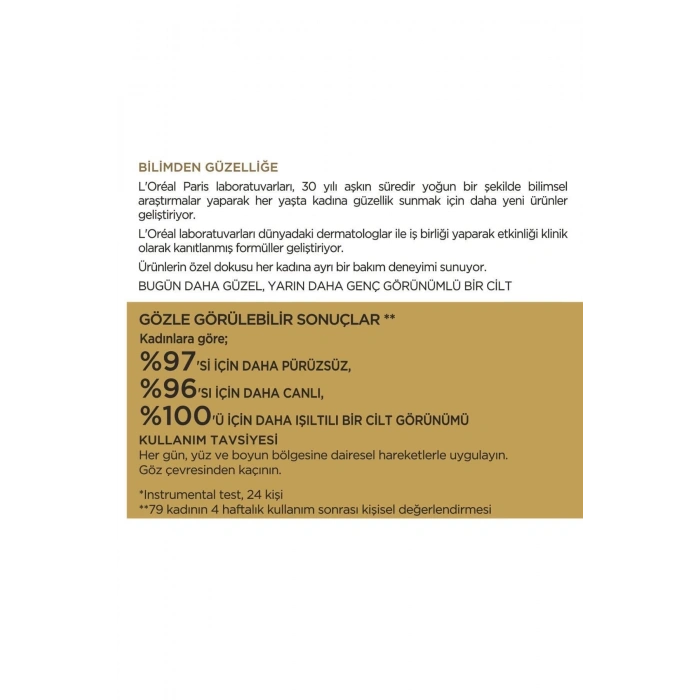 Loreal Paris Yaş Uzmanı 30+ Kırışıklık Karşıtı Nemlendirici Krem 50 ml