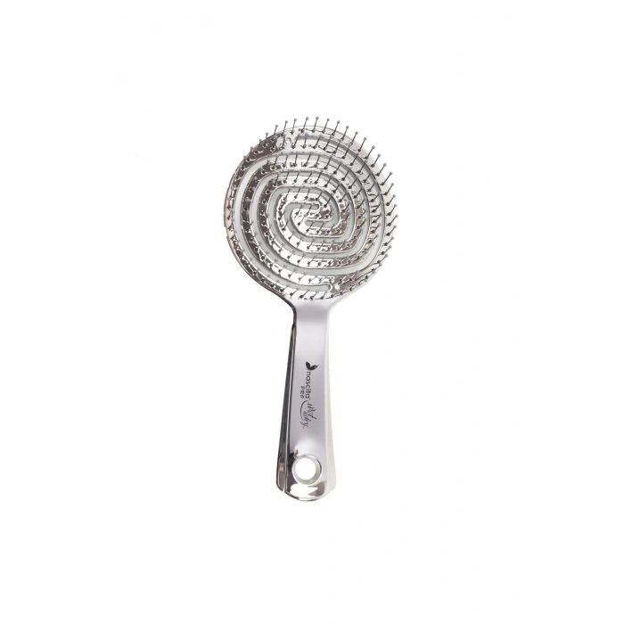 nascita Pro 3D Flexi Kontrol Açma Tarama Saç Fırçası Gümüş - 35