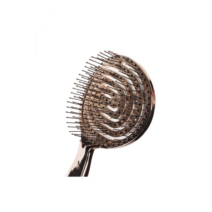 nascita Pro 3D Flexi Kontrol Açma Tarama Saç Fırçası Krom - 35