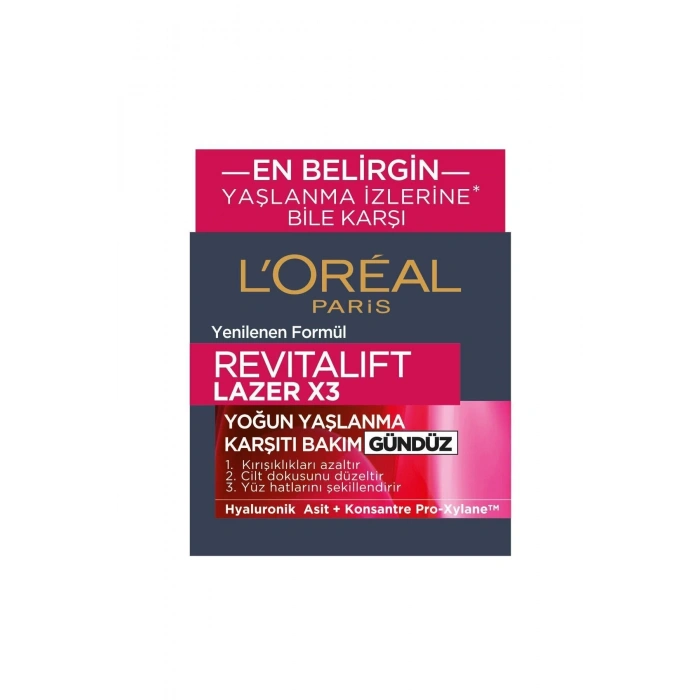 Loreal Paris Revitalift Lazer Saf Retinol Gece Serumu + Yoğun Yaşlanma Karşıtı Gündüz Bakım Kremi