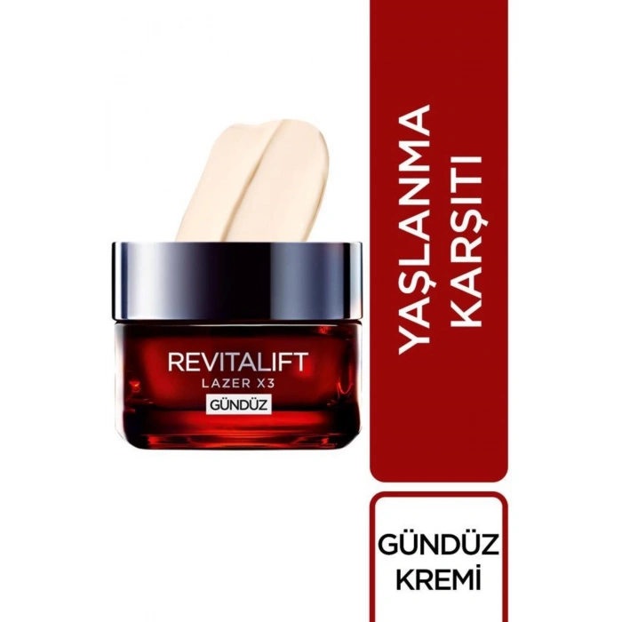 Loreal Paris Revitalift Lazer X3 Yoğun Yaşlanma Kırışıklık Karşıtı 4lü Cilt Bakım Seti