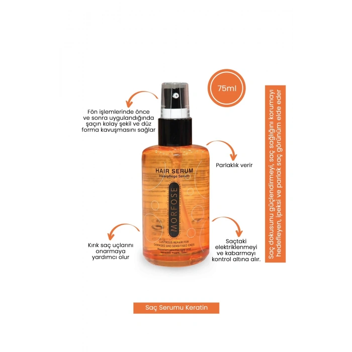 Morfose Saç Serumu 75 ml Turuncu