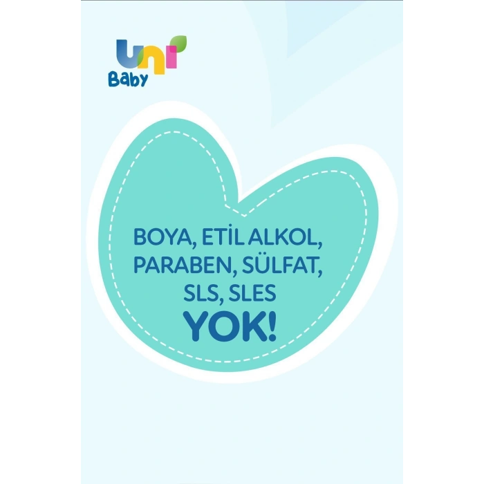 Uni Baby Saç Ve Vücut Şampuanı 700 ml / 3 Adet