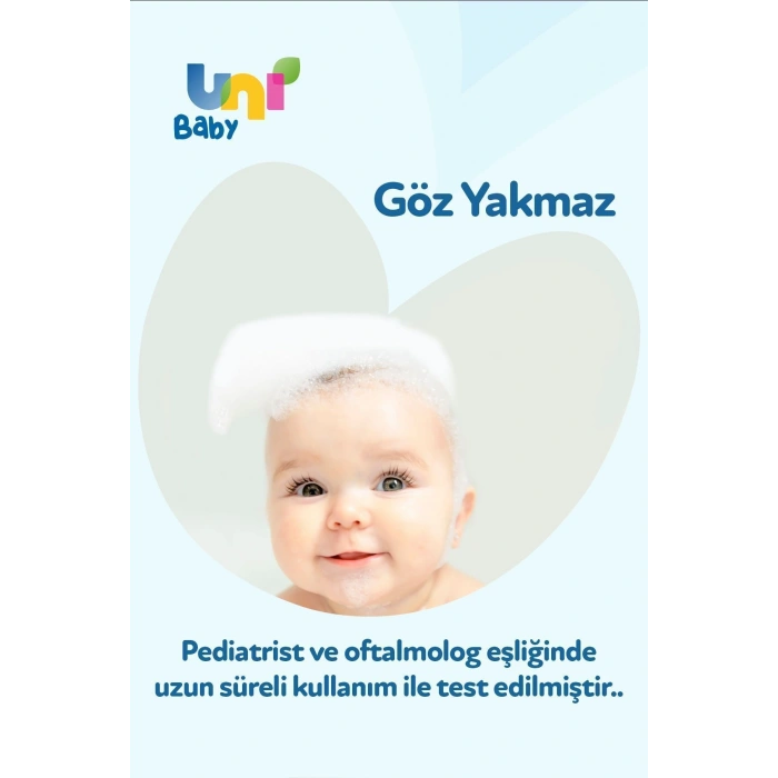 Uni Baby Saç Ve Vücut Şampuanı 700 ml / 3 Adet