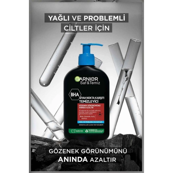 Garnier Saf & Temiz Siyah Nokta Karşıtı Temizleyici 250 ml