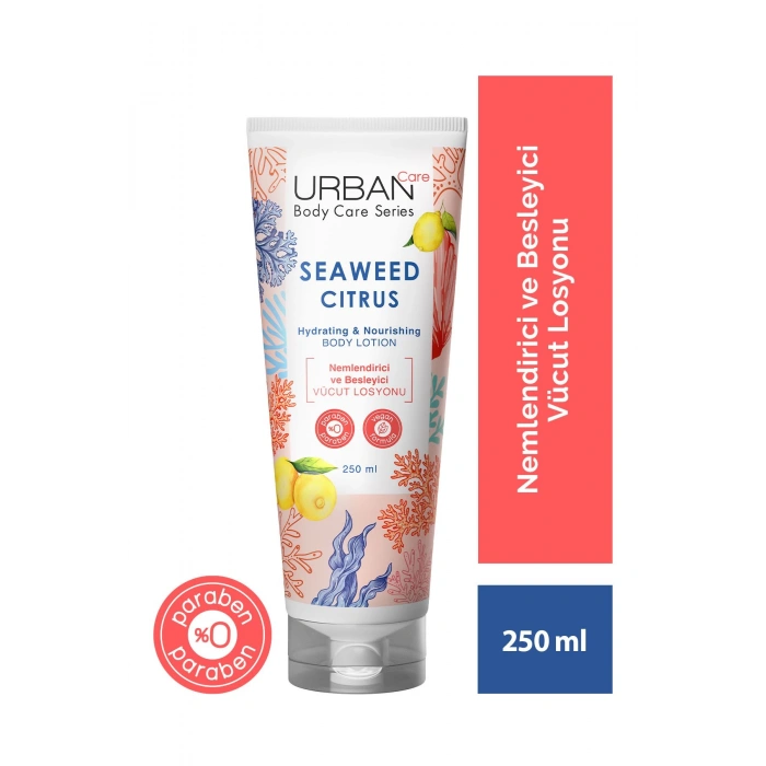 Urban Care Seaweed Citrus Nemlendirici Ve Besleyici Vücut Losyonu - Vegan - 250 ml