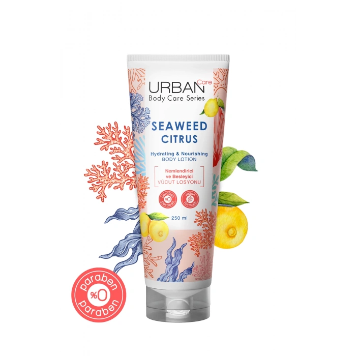 Urban Care Seaweed Citrus Nemlendirici Ve Besleyici Vücut Losyonu - Vegan - 250 ml