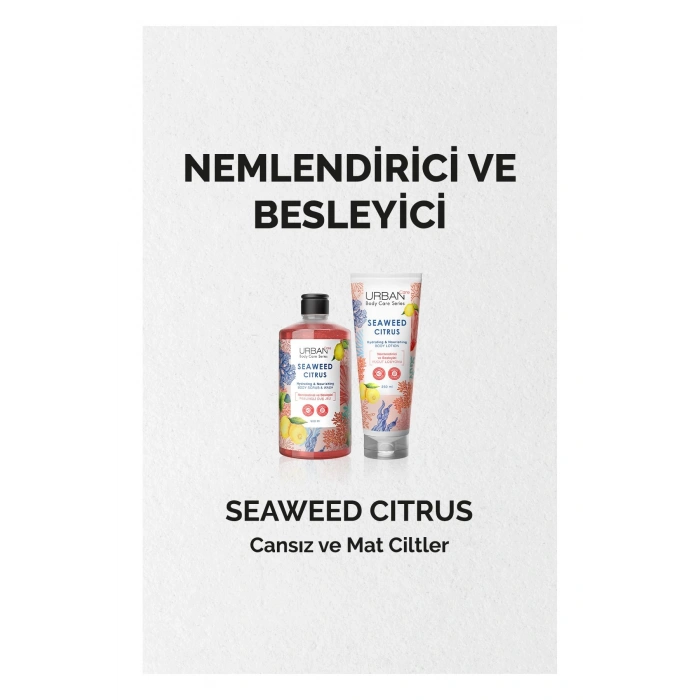 Urban Care Seaweed Citrus Nemlendirici Ve Besleyici Vücut Losyonu - Vegan - 250 ml