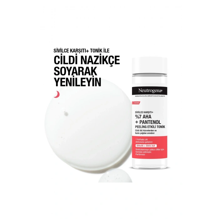 Neutrogena Sivilce Karşıtı Plus Peeling Etkili Tonik