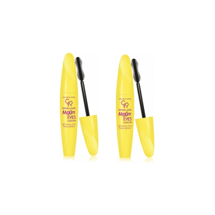 Golden Rose Siyah Maskara - Defined Lashes Maxim Eyes Mascara / 3 Adet